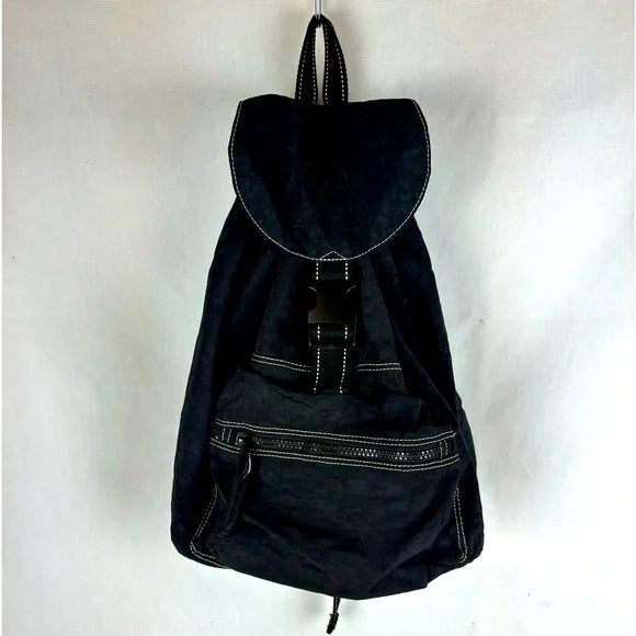 GAIAM | Bags | Gaiam Backpack Black Nylon Canvas Yoga Travel  display picture 1